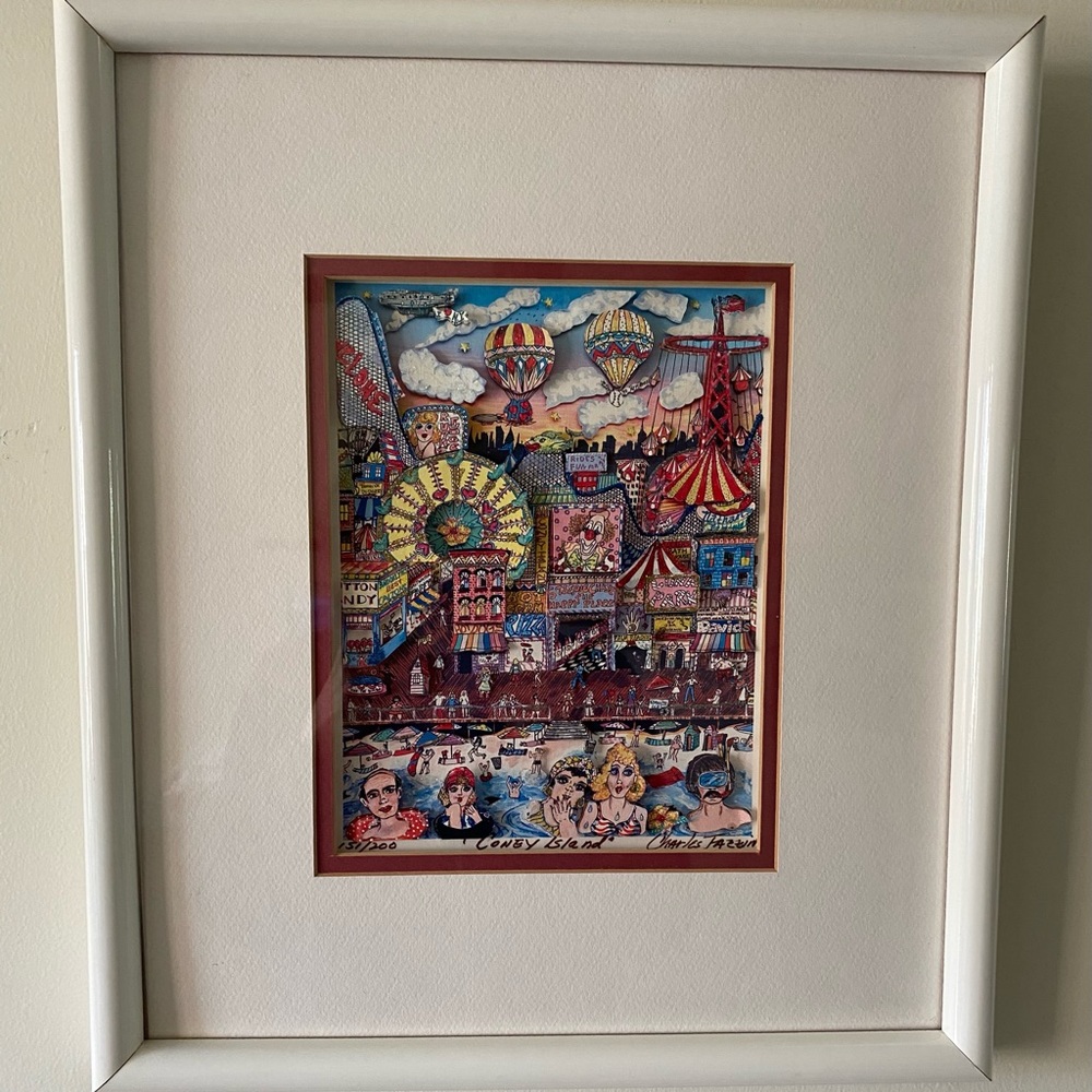 CHARLES FAZZINO-CONEY ISLAND 1986-3-D